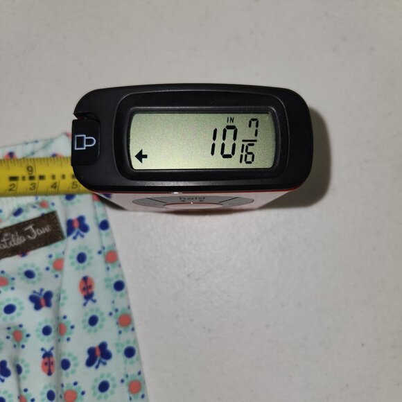 Matilda Jane Girls Ruffle Pants Size 10 Blue Multi-Color Ladybug & Butterfly Pat - Picture 5 of 7